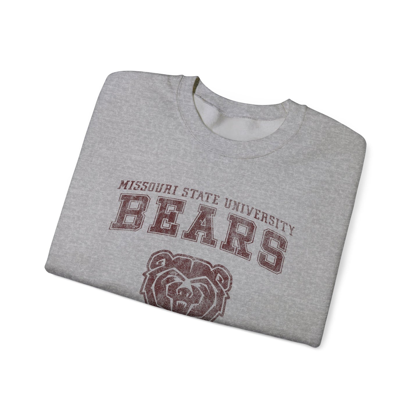 Bears crewneck maroon logo