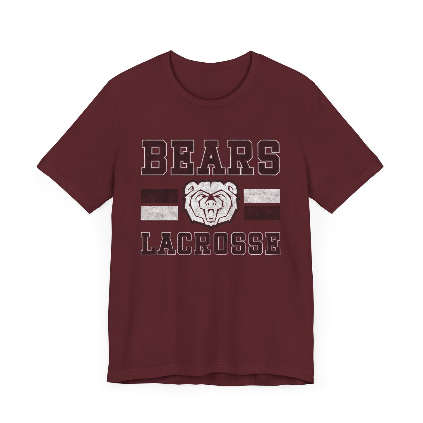 Bears Lacrosse Center Logo tee