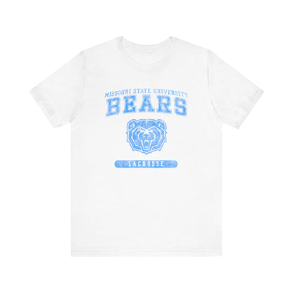 Bear head logo tee