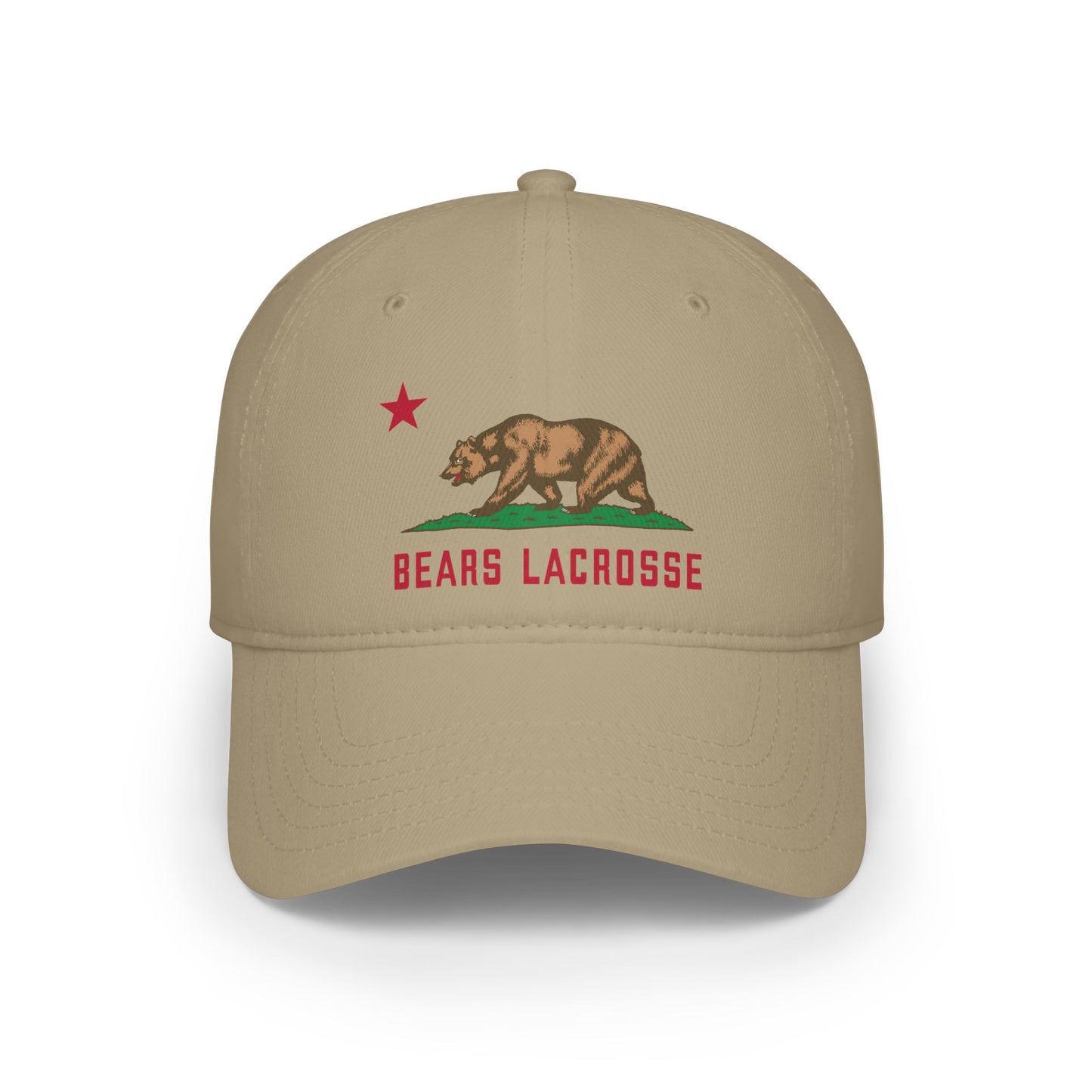 Bears Lacrosse California Republic Velcro Hat