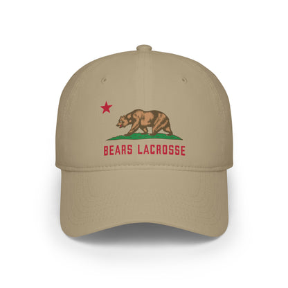 Bears Lacrosse California Republic Velcro Hat