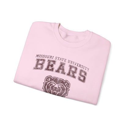 Bears crewneck maroon logo