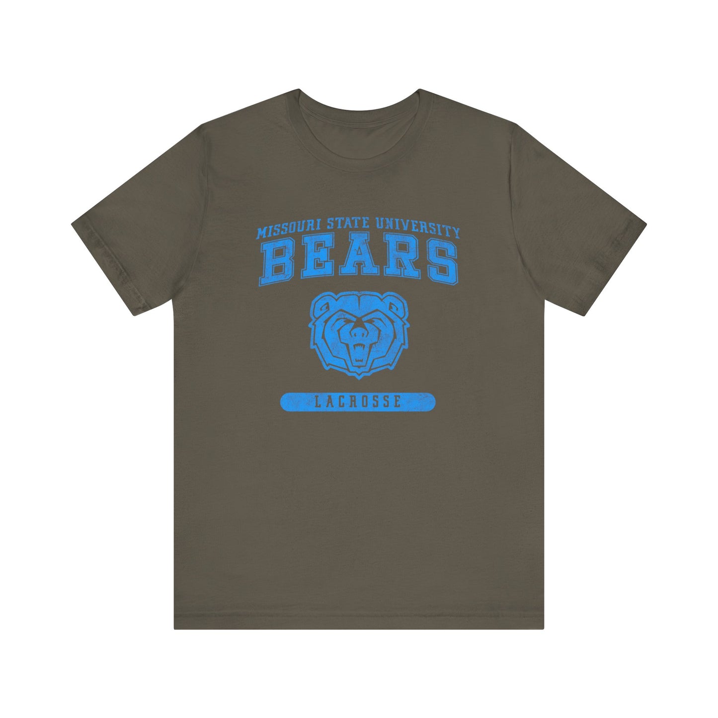 Bear head logo tee