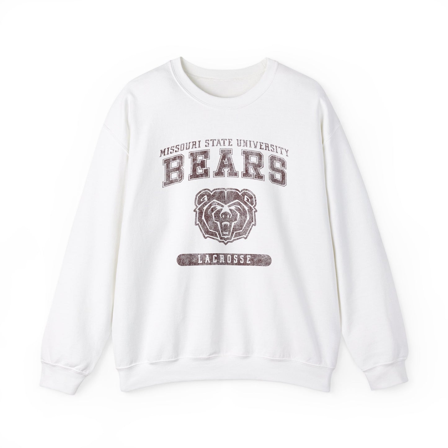 Bears crewneck maroon logo