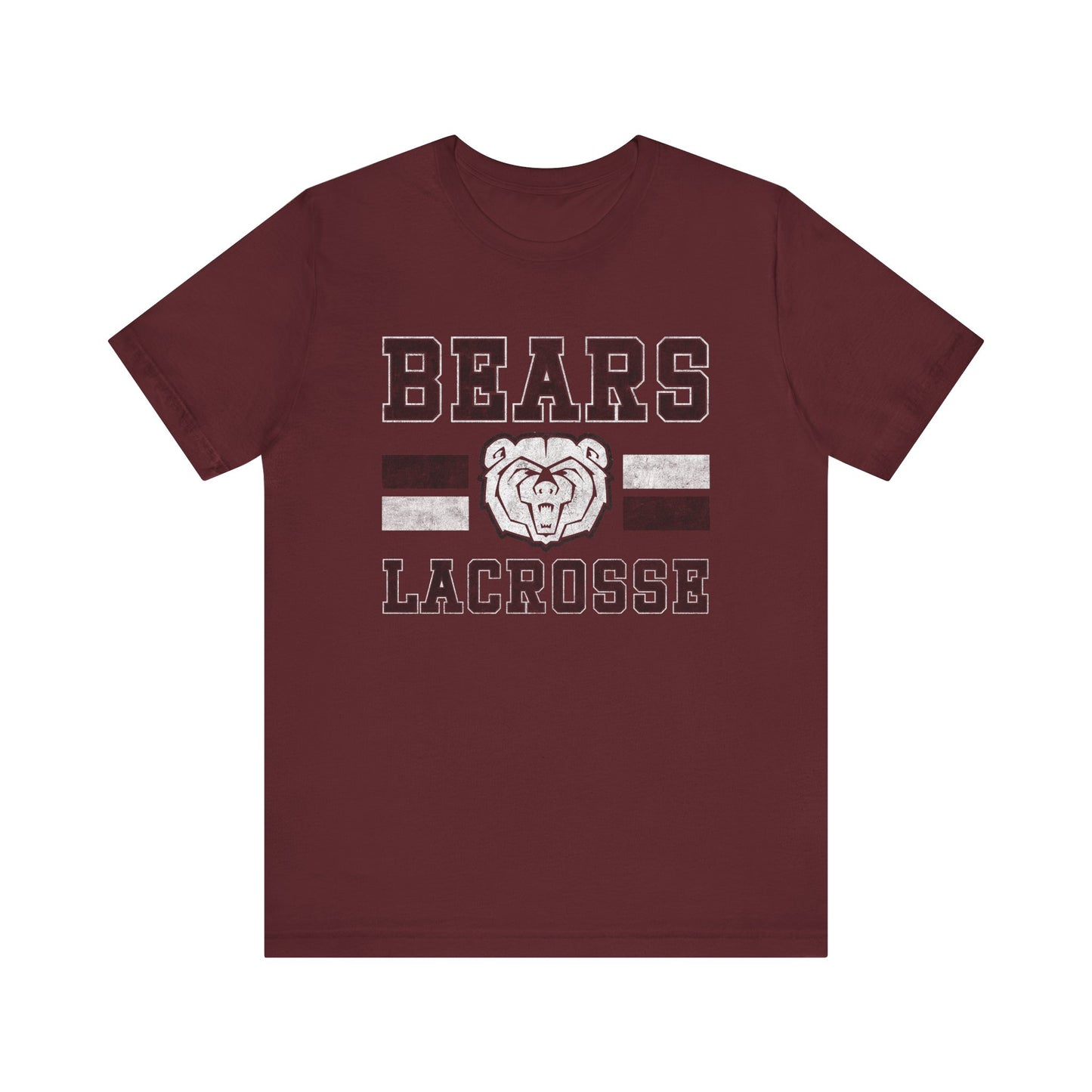 Bears Lacrosse Center Logo tee