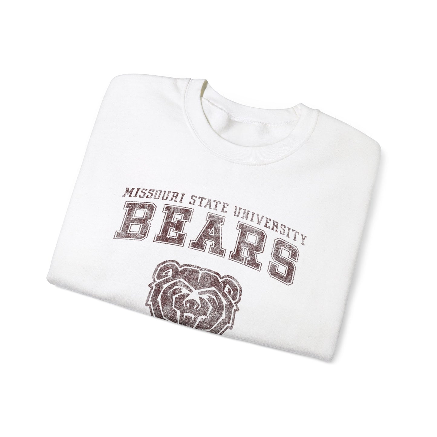 Bears crewneck maroon logo