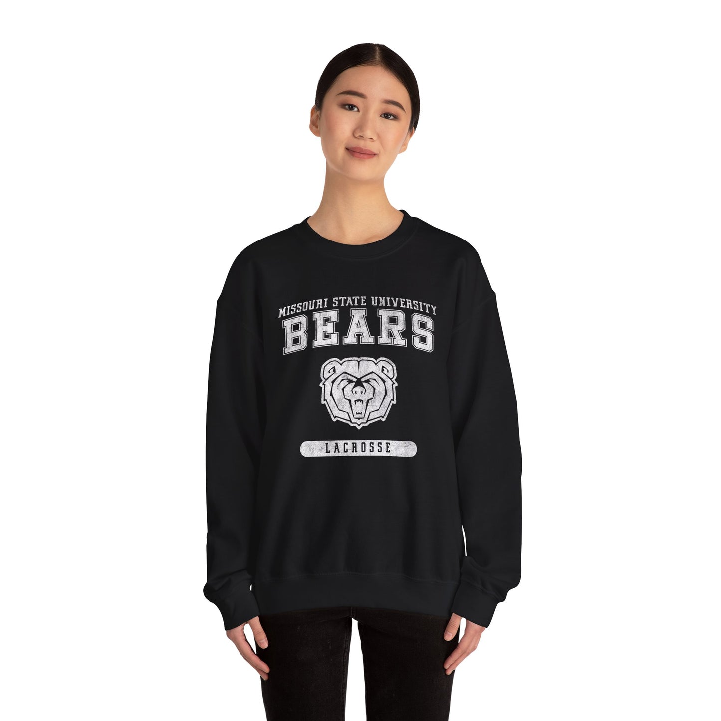 Bears crewneck white logo