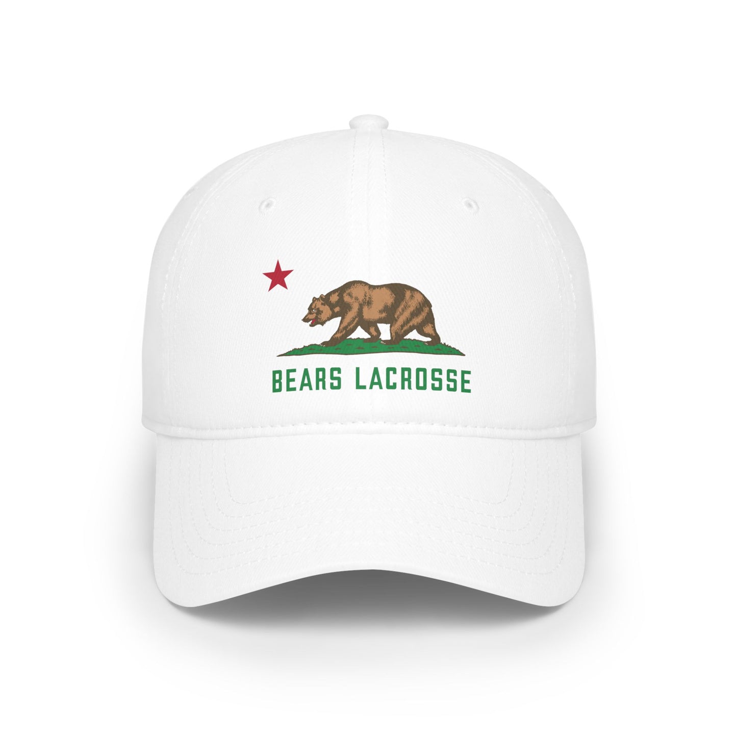 Bears Lacrosse California Republic Velcro Hat