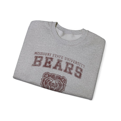 Bears crewneck maroon logo