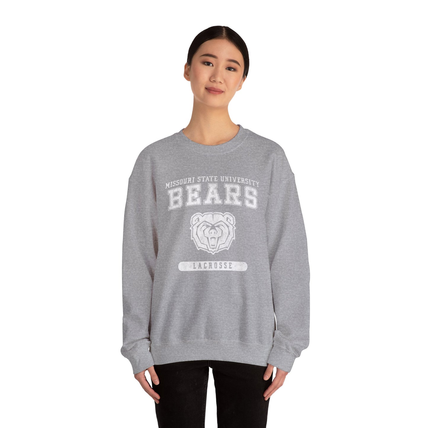 Bears crewneck white logo