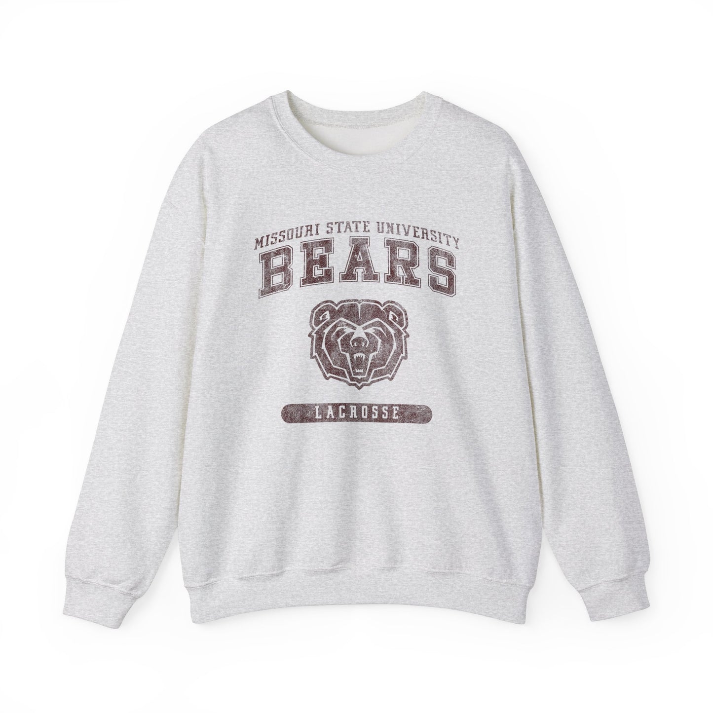 Bears crewneck maroon logo