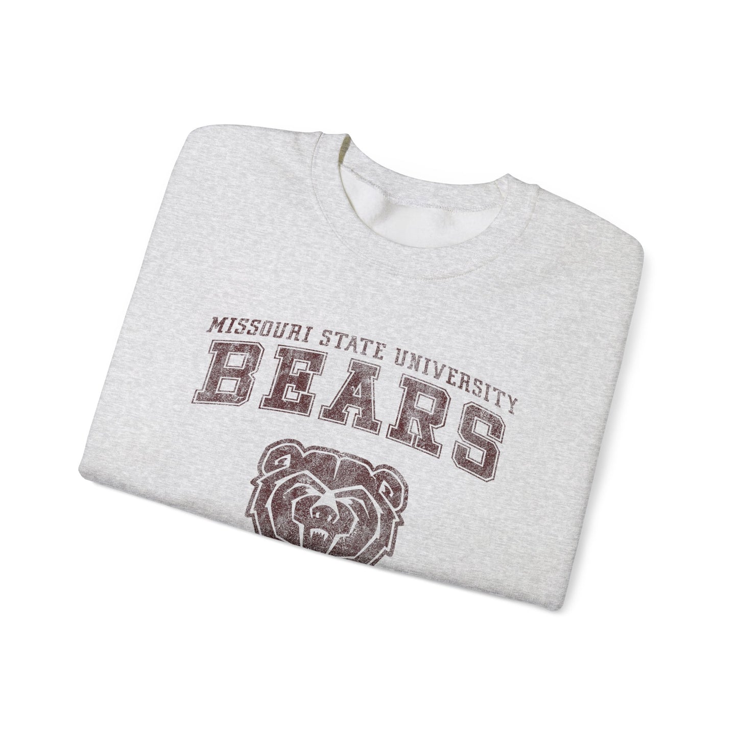 Bears crewneck maroon logo